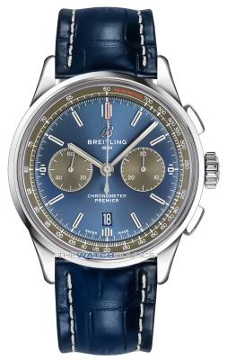 Buy this new Breitling Premier B01 Chronograph 42 ab0118a61c1p1 mens watch for the discount price of £6,468.00. UK Retailer.